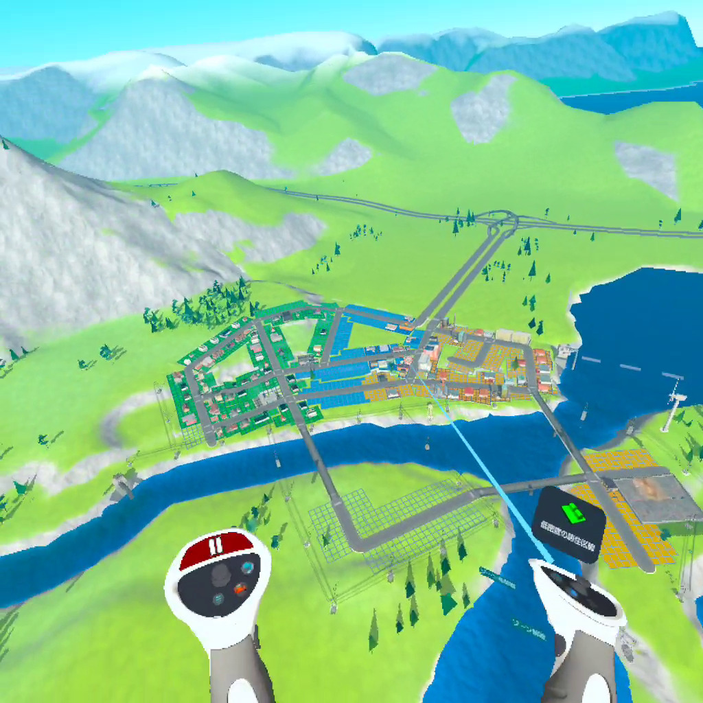 『Cities: VR』で作った街